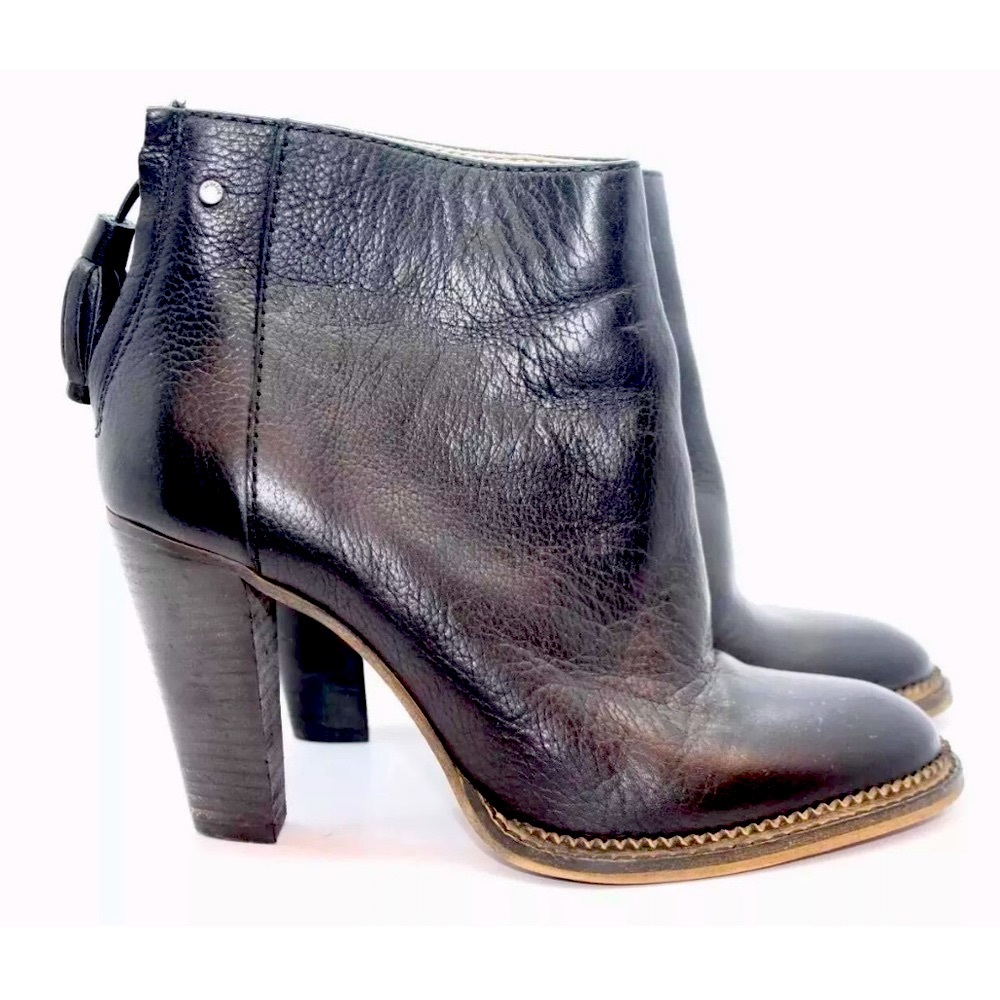 TED BAKER London Encarna Pebbled Leather Boots 7.5 - Picture 2 of 11